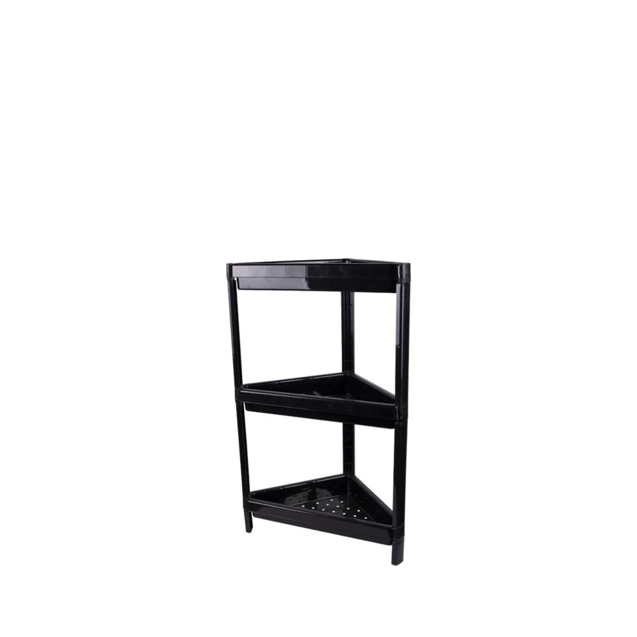 Raft universal, Livinex, Tren Ucgen, 47x92x38 cm, Negru - 1 | YEO