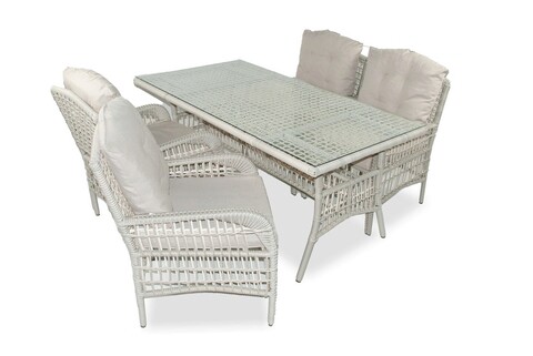 Set mobilier de gradina, Jumilla, Lady, Crem Jumilla