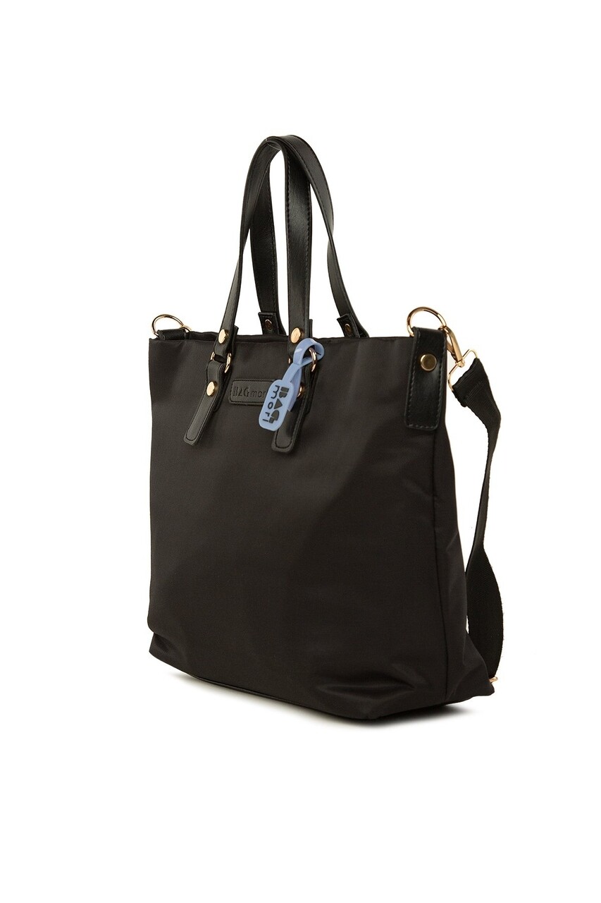 Geanta, Bagmori, 6556 - 75942 - Black, textil, negru