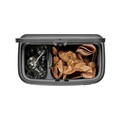 Cos de gunoi cu soft touch, Brabantia, Bo Touch, 11+23 L, 31.2x54x68 cm, otel, grej satinat