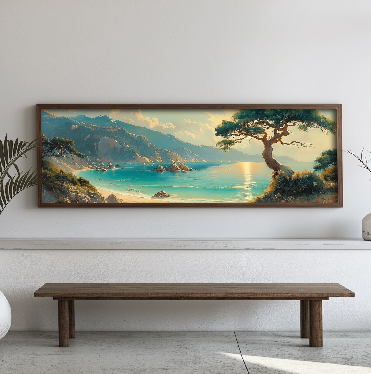 Tablou decorativ EMR049 Lemn Multicolor