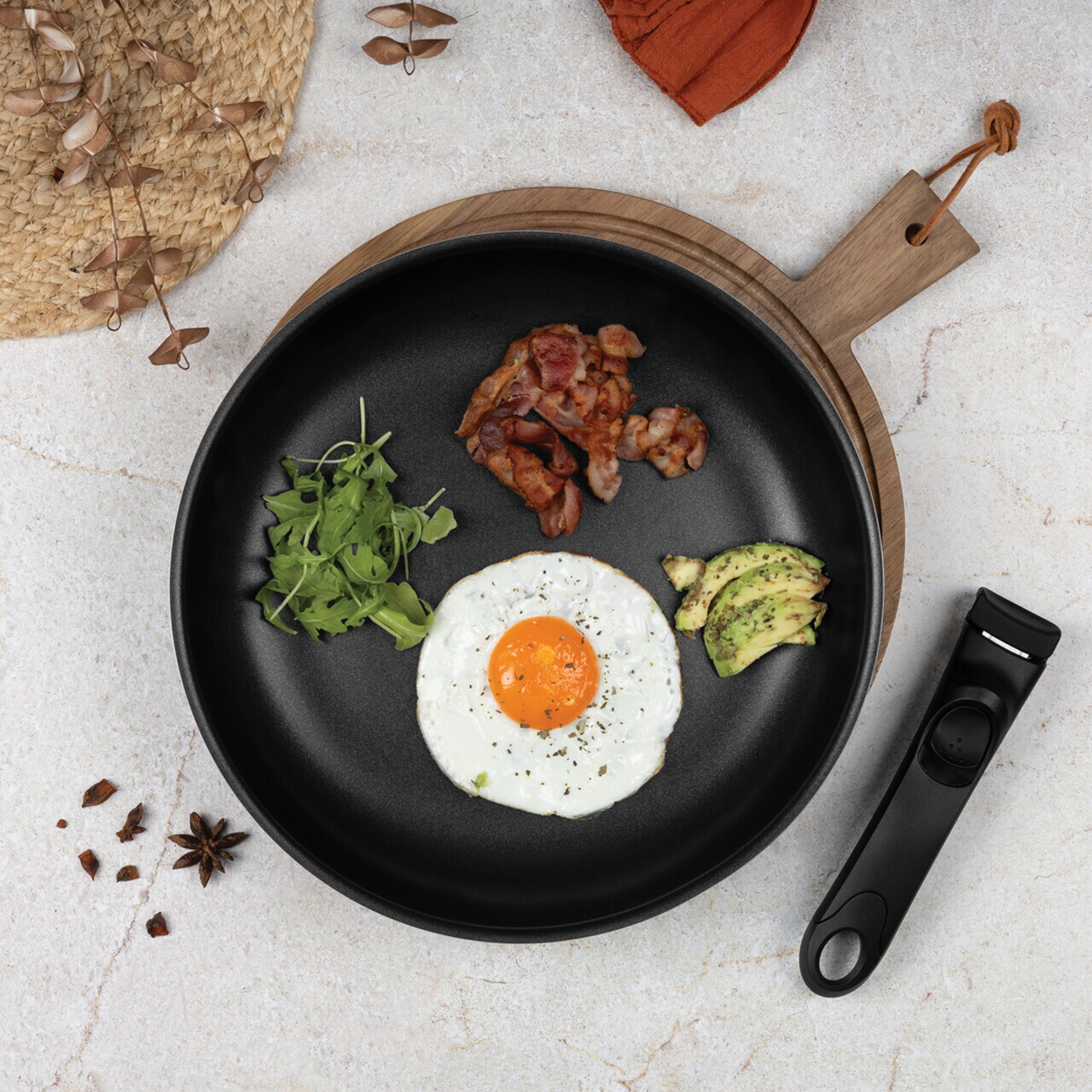 Set pentru gatit Berlinger Haus, Deep Sea, 10 piese, aluminiu, albastru mat/gri - imagine 6