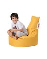 Fotoliu puf, Bean Bag Baton, Ferndale, 70 x 70 cm, poliester impermeabil, galben
