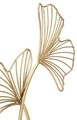 Decoratiune Leaf Glam, Mauro Ferretti, 35 x 11.5 x 44 cm, fier, auriu