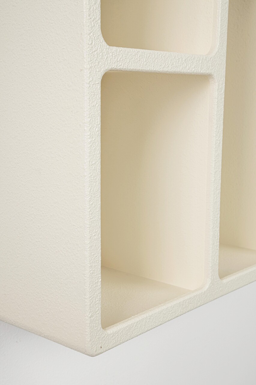 Raft de perete Creamy, Bizzotto, 80x24x60 cm, MDF, crem - 2 | YEO