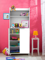 Dulap multifunctional, Adore, ADR-470-PP-1, 73x172x36 cm, PAL, Alb