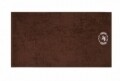 Set 3 prosoape de baie Evolution, Beverly Hills Polo Club, 70 x 140 cm, 100% bumbac, Crem/Maro deschis/Maro inchis
