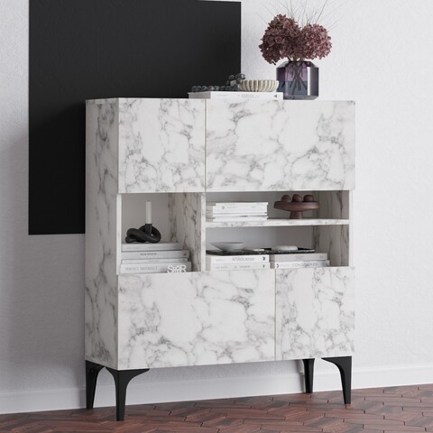 Consola, Elegance, Krista, Marmură Carrara