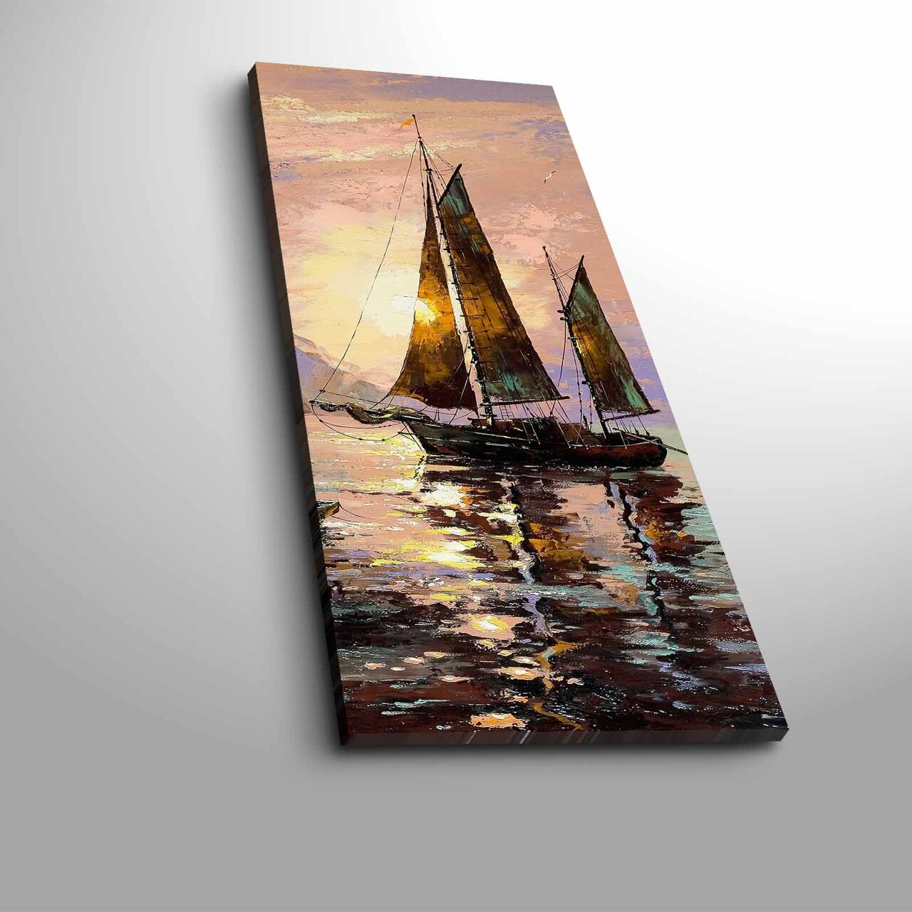 Tablou decorativ, 3070C-27, 30 x 70 cm, Multicolor - view 2