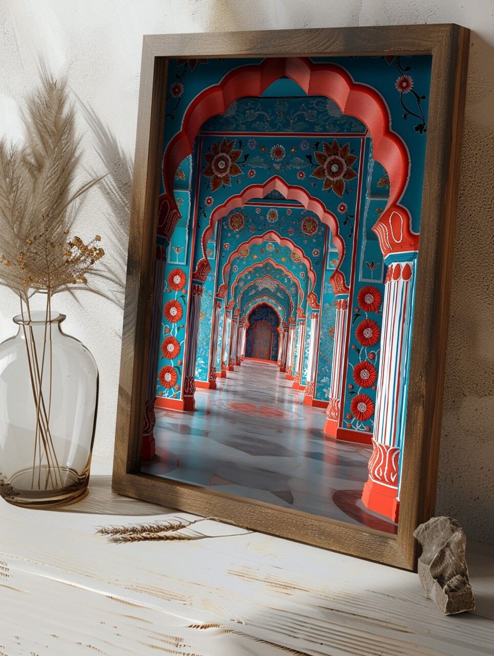 Tablou decorativ, GE122-L, Lemn, Multicolor - view 6