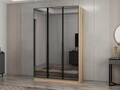Dulap pentru haine, Hanah Home, Nisa, 135x210x52 cm, Dore