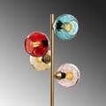 Lampadar, L'essentiel Maison, 521SHN3651, Multicolor / Auriu