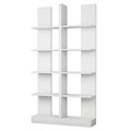 Biblioteca Ikiz, Puqa Design, 100x25.8x187 cm, alb