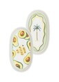 Set platouri servire, Hermia, 280TMA3652, Ceramica, Multicolor