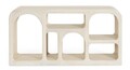 Bufet inferior Cairo, Bizzotto, 145 x 35 x 75 cm, lemn de mango
