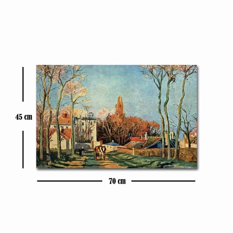 Tablou decorativ, FAMOUSART-046, Canvas, Dimensiune: 45 x 70 cm, Multicolor