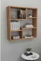 Raft de perete, Hanah Home, Myra09, 70.8x74.4x20 cm, Maro