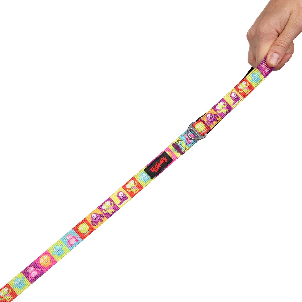 Lesă pentru câini, Paws &amp; Whiskers, Alliens Medium, Poliester, Multicolor - imagine 2