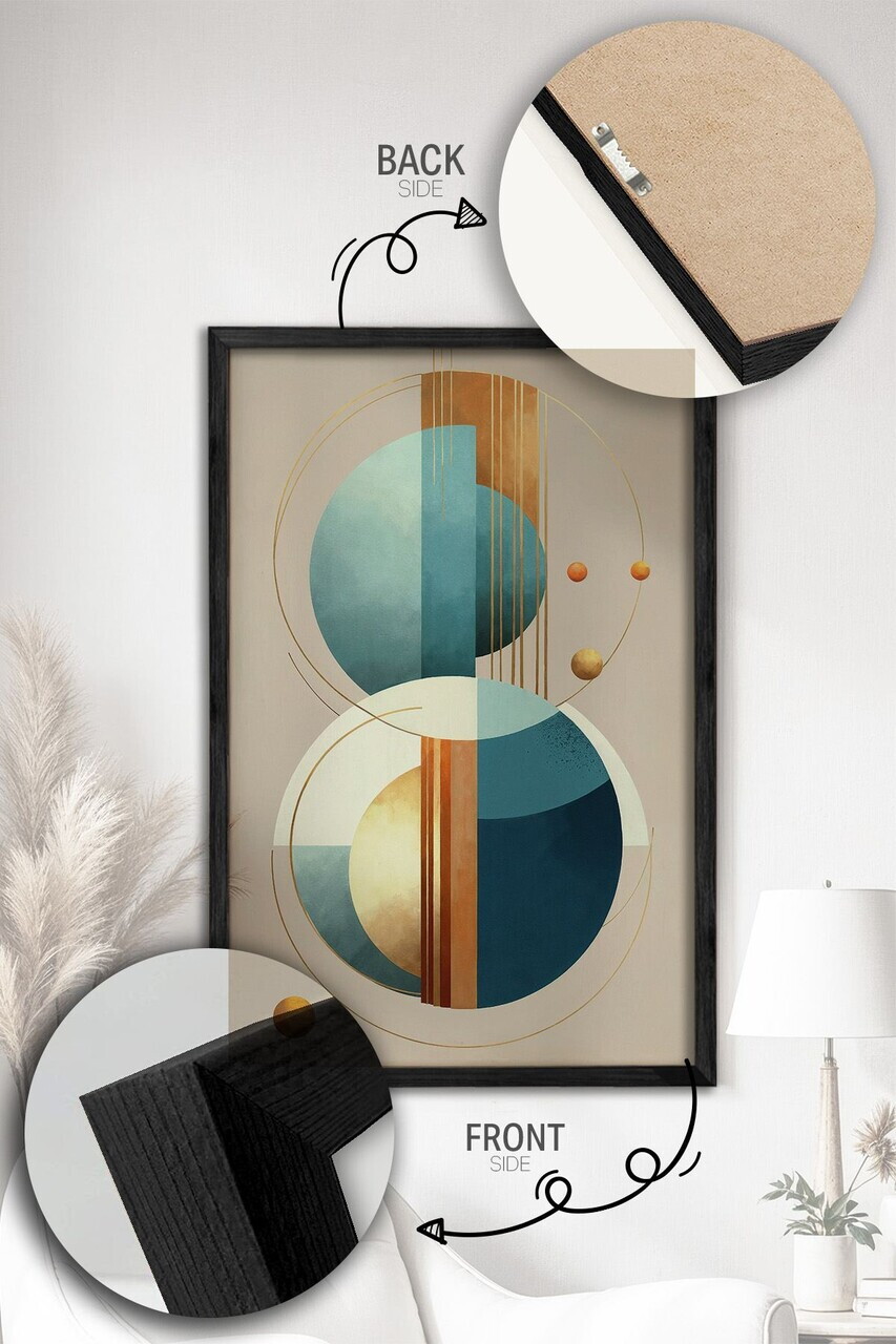 Tablou decorativ, Artnewclsyh56-5070, Lemn masiv, MDF, Multicolor - view 4