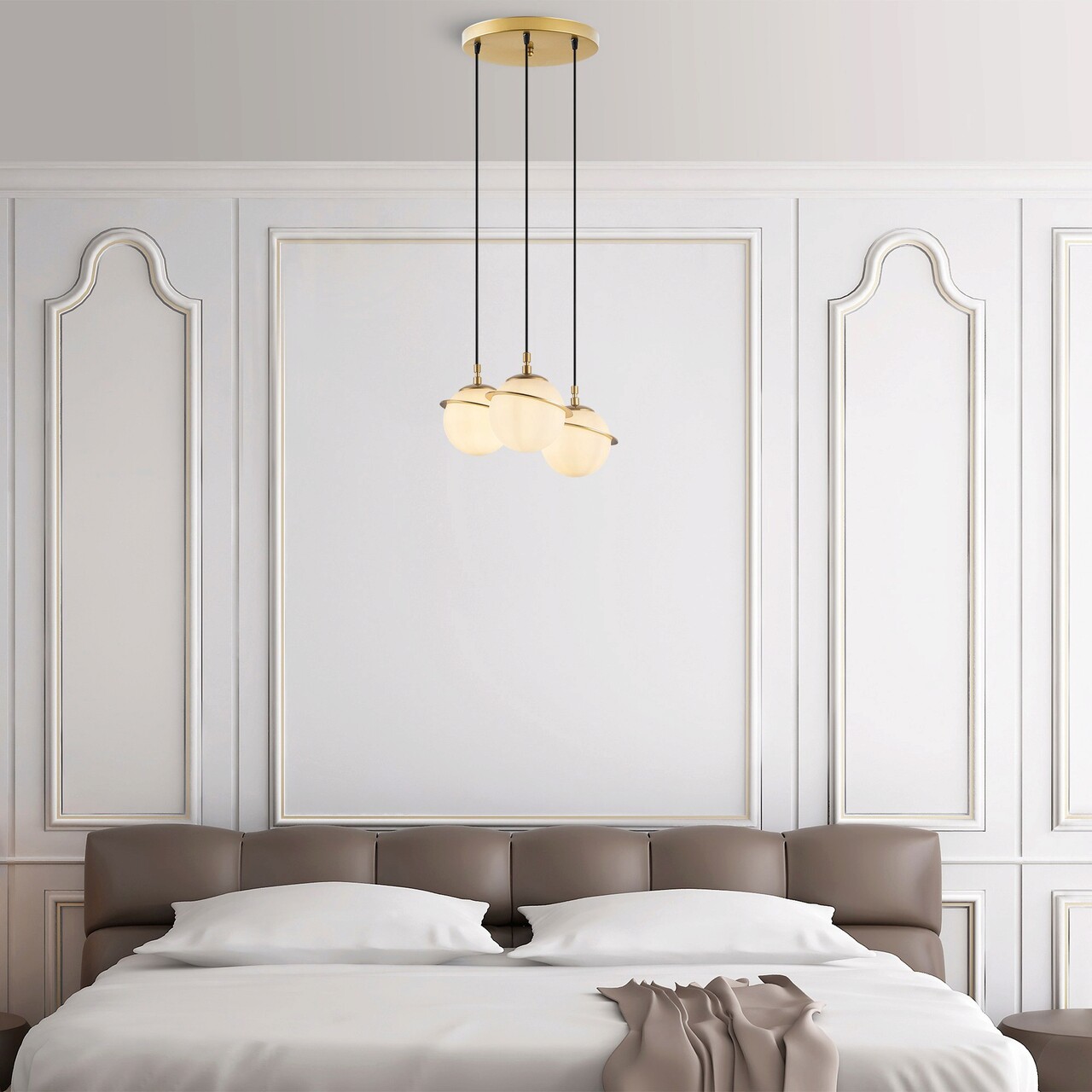 Lustra, Fulgor, 942FLG1648, Metal, Auriu - 2 | YEO