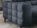 Coltar extensibil dreapta 5 locuri ELTAP, RT-40AU, Ferucce, 276x200x93 cm, lemn/poliester, albastru inchis