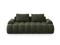 Canapea 3 locuri, Linz, Cosmopolitan Design, 200x100x84 cm, catifea, verde