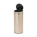 Cos de gunoi cu soft touch, Brabantia, Touch New Metallic, 30 L, 32x29.5x72 cm, otel, auriu