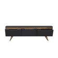 Comoda TV, Inarch, Prag, 150x44x35 cm, Antracit / Stejar