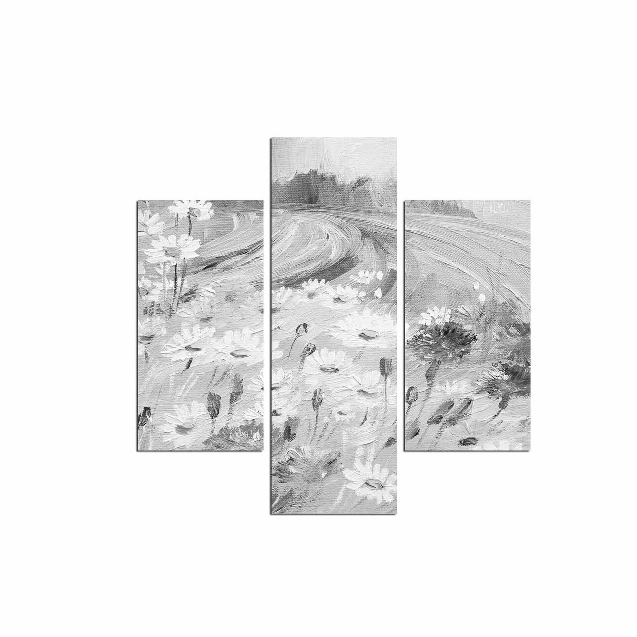 Set 3 tablouri decorative, 3MDF-083, 20 x 60 cm, Multicolor - view 2