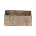 Organizator dulap, Compactor, Tex Medium, 18 x 12 x 7 cm, textil, maro