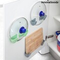 Set 3 suporturi adezive pentru capace de cratita InnovaGoods