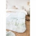 Lenjerie de pat pentru două persoane Summer Morning Meadow Green, Royal Textile, 100% bumbac organic