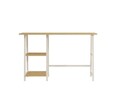 Birou, Puqa Design, Dobra, 120x74x51 cm, PAL, Safir / Alb