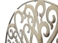 Decoratiune de perete 3D Life Tree, Mauro Ferretti, Ø 70 cm, fier, auriu