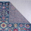 Covor, Vintage 7654 , 80x150 cm, Polipropilena, Albastru
