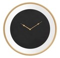Ceas de perete Fashion, Mauro Ferretti, 60 cm, fier, auriu/negru