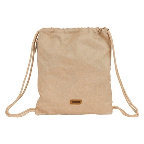 Rucsac pentru copii, safta, 35 x 45 x 3 cm, poliester, bej