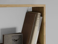 Raft de perete ELTAP, Evertti, 80x20x108 cm, PAL/PVC, stejar