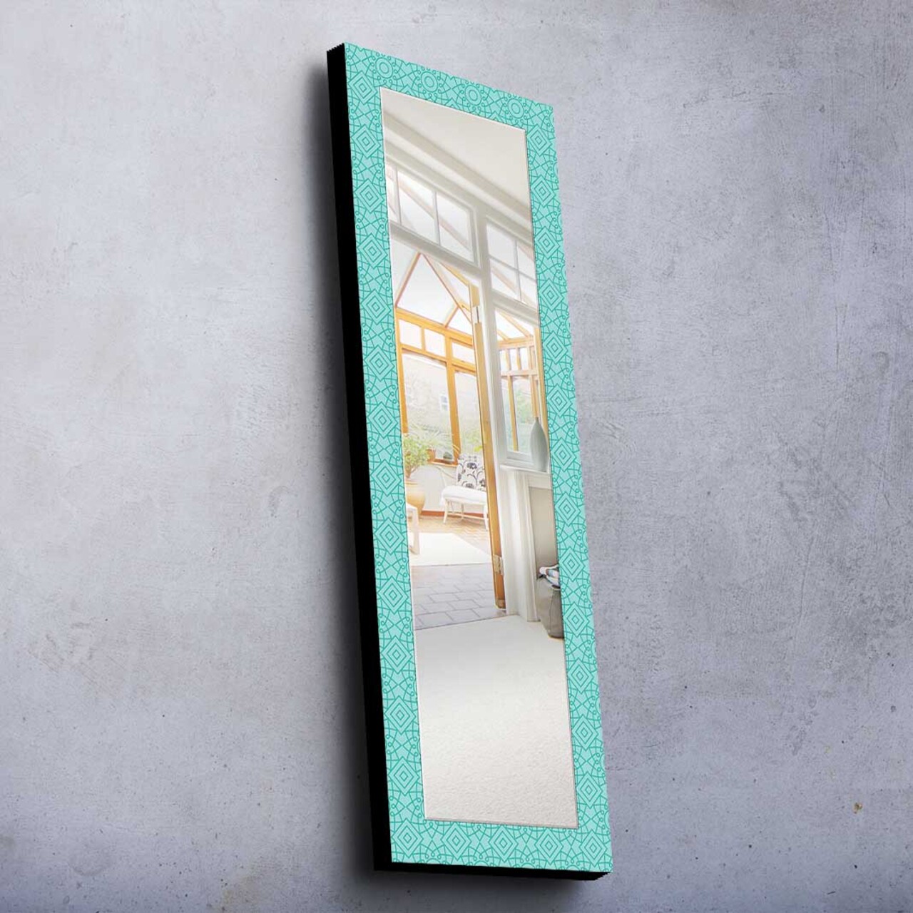 Oglinda decorativa, 40120MA-034, Cadru: 100% LEMN DE PIN (Grosime: 27 mm), Multicolor - view 2