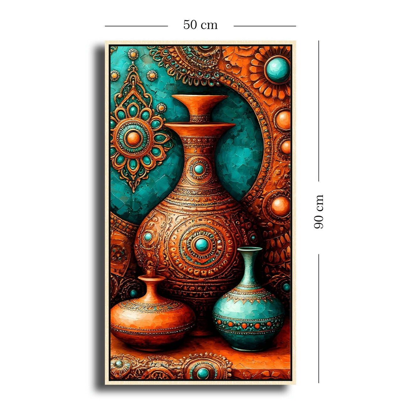 Tablou decorativ, 5090Lcahs-002, Cadru: PVC (Grosime: 5 cm), Multicolor — imaginea 5