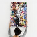 Tablou decorativ, VFT-3028, Dimensiuni: 46 x 72 cm, Multicolor