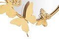 Oglinda de perete Farfalle Gold, Mauro Ferretti, 81x52.5 cm, fier, auriu