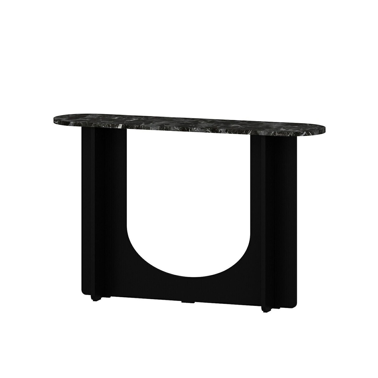 Bufet, Hanah Home, Nera, 120x76x30 cm, Negru — imaginea 6