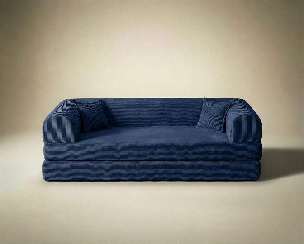 Canapea extensibila 3 locuri, Atelier del Sofa, 118FVL1303, Tesatura plus reiata, Albastru navy - view 6