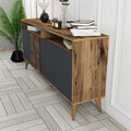 Consola, Hommy Craft, Milan 160, 160x78x35 cm, Nuc / Antracit