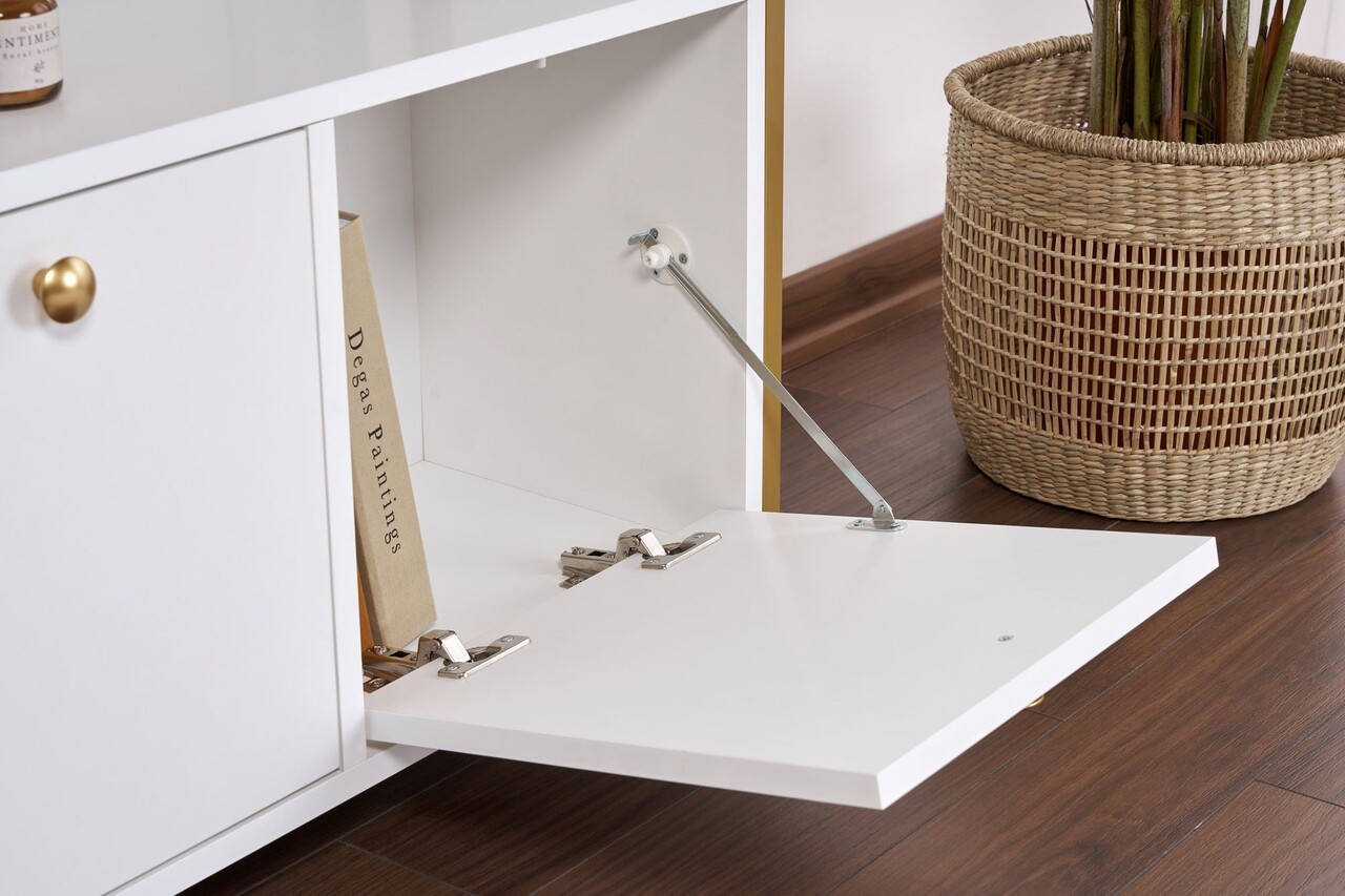 Consola, Nordure, Solace, Alb/Auriu - imagine 4