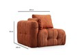 Coltar, Atelier del Sofa, 560ARE4137, Lemn de fag / PAL, Portocaliu