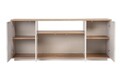 Consola, Lorena, Arista, 180x75x44.5 cm, Cașmir / Pin Atlantic