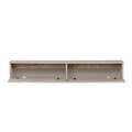 Comoda TV, Nordure, Ligne 160, 160x25x25 cm, Travertin