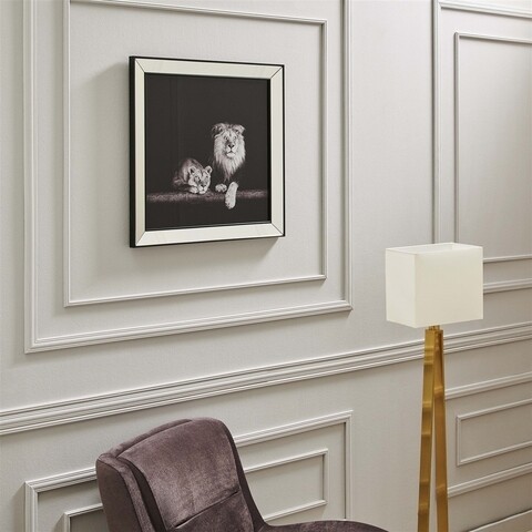 Tablou decorativ T726, Neostill, sticla temperata, 70x70 cm